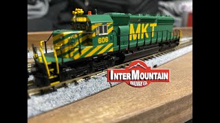 Product Review  N Scale Intermountain SD402 DCC Loksound in MKT colors Trains with Shane Ep51 [upl. by Ahsiemaj72]