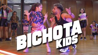 KAROL G  BICHOTA  Coreografía por Emir Abdul Gani Versión KIDS 🕺 [upl. by Ynavoeg]