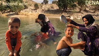 River Bath Rituals Maral amp Moins Joyful Splash with Mom  Nomadic Life 🌊 [upl. by Htebasyle815]