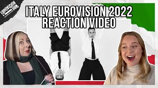 Italy  Eurovision 2022 Reaction  Mahmood amp Blanco  Brividi  Eurovision Hub [upl. by Cord]