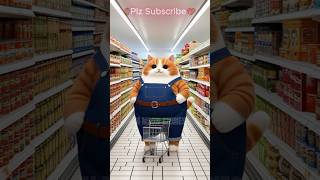 Hungry stomach but empty pockets cat funny cute meow catlover cutecat animation pets kitten [upl. by Ahsela390]