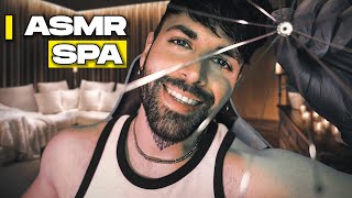 ASMR SPA Realista con Skincare Vaporización Masaje Cremoso MUY RICO  ASMR Español [upl. by Lienaj598]