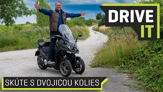 Kymco CV3 trojstopový skúter do každého počasia [upl. by Evelyn]