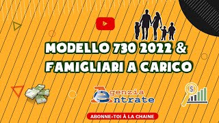 Modello 730 detrazioni per familiari a carico ExtraEU [upl. by Oidiple932]