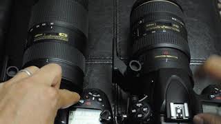 Nikon 80400mm AFS vs Nikon 80400mm AFD Autofocus Speed [upl. by Hnahc]