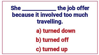 English Grammar Test ✍️ Phrasal verb quiz with explanation📘📖 Can you score 100 in this test [upl. by Iak827]