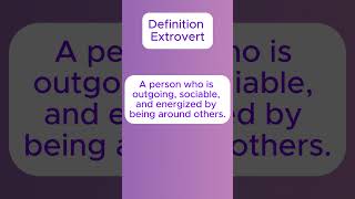 Definition of Introvert Extrovert and Ambivert englishzone history englishphrases [upl. by Dunham]