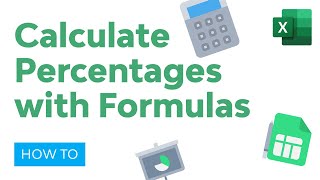 How to Calculate Percentages in Excel with Formulas [upl. by Shep]