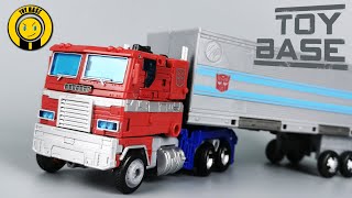 Earthrise Optimus Prime Transformers War for Cybertron Earthrise series OP truck robot toys [upl. by Claman]