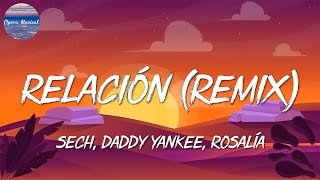 🎵 Sech Daddy Yankee  Relación Remix  Romeo Santos Bad Bunny Anitta Mix [upl. by Eob386]