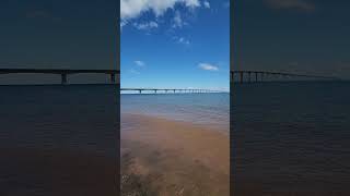 Confederation Bridge From Cape Jourimain Nature Centre Part 2 [upl. by Fiedling103]