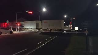 Taupo Quay level crossing in Whanganui [upl. by Ahsinahs]