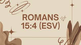 Romans 154 ESV [upl. by Reginauld]