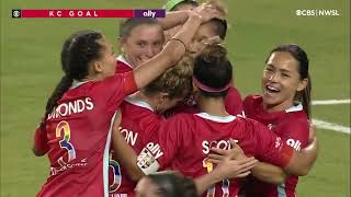 Elyse Bennett Goal San Diego Wave FC vs Kansas City Current  June 4 2022 [upl. by Oratnek78]