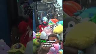 Rigged Claw Machine shorts funny rizz rizzclique [upl. by Olodort]