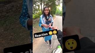 Reaction 😃❤️ reaction youtubeshorts youtube youtuber millionaire billionaire helping [upl. by Ziza422]