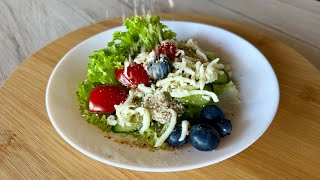 Toller Salat mit Blaubeere  Rezepte  Schnell kochen [upl. by Angy276]