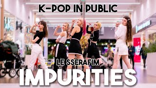 4K KPOP IN PUBLIC  ONE TAKE LE SSERAFIM 르세라핌 Impurities Dance Cover  JEWEL [upl. by Hasile145]