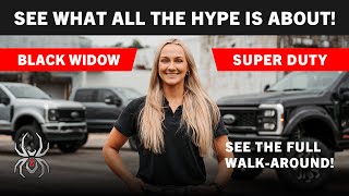 See What All The Hype Is About Introducing The AllNew Black Widow Ford Super Duty [upl. by Madra95]