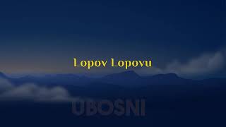 Indira Radic amp Alen Islamovic  Lopov LYRICS [upl. by Ayifas]