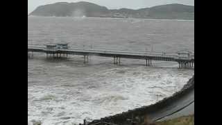 Llandudno Storm in North Wales [upl. by Giacinta820]