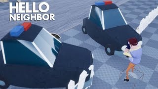 LA POLICÍA HA LLEGADO Y DETIENEN AL VECINO  OMG  HELLO NEIGHBOR  DeGoBooM [upl. by Ydahs660]