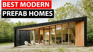 10 Most Incredible Modern Prefab Modular Homes [upl. by Mirabella]