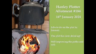 Jobs on the allotment in January Hanley Plotter Allotment 184 [upl. by Ita677]