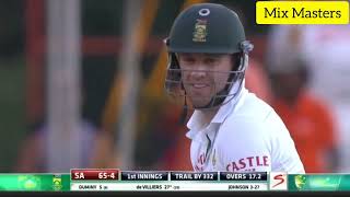 Mitchell Johnson Greatest Battle Vs Ab De Villiers [upl. by Tinya911]