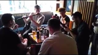 Dessie kelliher banjo Brian OLoughlin Flute Colm Healy box Tadhg Mulligan fiddle Tom Delany [upl. by Valerle]