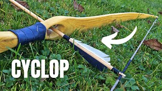 Center Shot „Cyclop” Bow Building  Traditional Bow Making [upl. by Aielam]