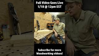 Planer Sled Flattening Jig Teaser  Full Video Live Now [upl. by Anairb]