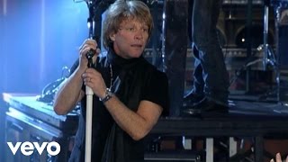 Bon Jovi  Bad MedicineShout Live on Letterman [upl. by Yun]