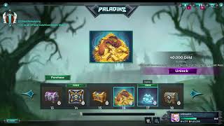 Paladins 71 Wild Hoard Event Pass All Items All Levels Free and Paid Path [upl. by Misti]