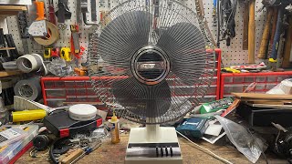 1985 Panasonic 16quot Oscillating Fan [upl. by Aluino114]