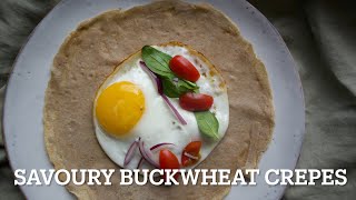 BUCKWHEAT CREPES [upl. by Llehcsreh]