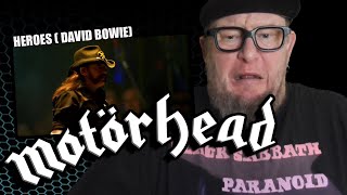 MOTORHEAD  Heroes David Bowie First Reaction [upl. by Johny400]