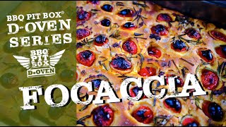 BBQ Pit Box® DOven Series Focaccia [upl. by Katalin]