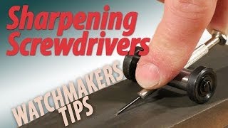 How to Sharpen Your Screwdriver Blades [upl. by Philpot]