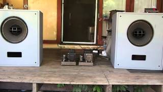 Altec 604E in 612 Cabinet Test 1 [upl. by Aniloj486]