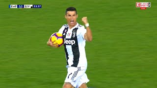 Cristiano Ronaldo ROCKET 🚀 SAVES Juventus Against Empoli [upl. by Eolande736]