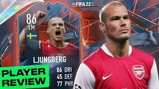 ANY GOOD 🤔 86 FREDDIE LJUNGBERG PLAYER REVIEW FIFA 22 ULTIMATE TEAM [upl. by Clie]