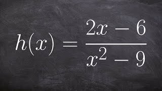 Identifying vertical horizontal asymptotes and holes [upl. by Mandeville461]