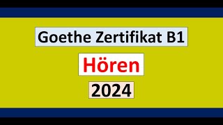 Goethe Zertifikat B1 Hören Modelltest mit Antworten am Ende  Vid  223 [upl. by Colvin]