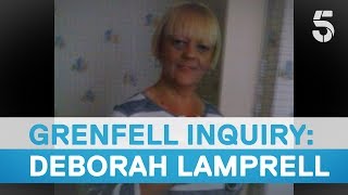 Deborah Lamprell remembered at Grenfell Inquiry  5 News [upl. by Lucius335]