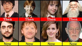 Harry Potter Cast Then and Now  Unbelievable Transformations [upl. by Lednar]