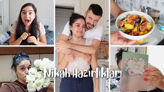 VLOG  Ufak Tefek Nikah Hazırlıkları ve Minik Çaplı Kafayı Yiyişim xd [upl. by Kolivas]