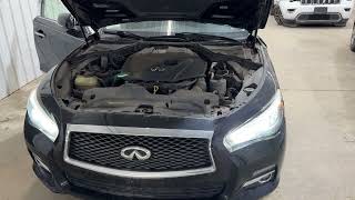 FOR SALE  24K1056  2017 INFINITY Q50  HEAD LIGHT LAMP [upl. by Eltsirhc523]