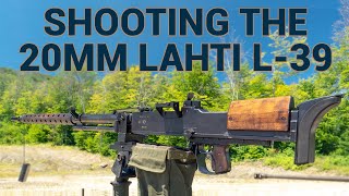 Shooting the Lahti L39 20mm AntiTank Rifle [upl. by Allare]