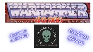 Oldhammer Warhammer 40k Rogue Trader Space Marine Unboxing [upl. by Milton666]